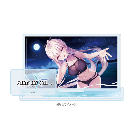 アクリルスタンドプレート anemoi -アネモイ- 03 淡雪陽彩(公式イラスト)【予約商品】