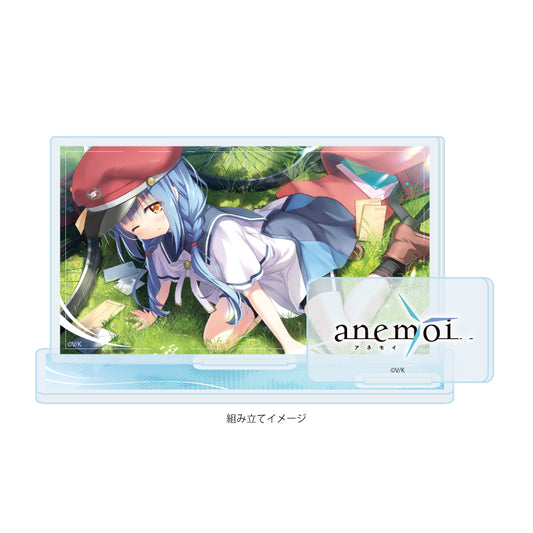 アクリルスタンドプレート anemoi -アネモイ- 04 白渡小詠(公式イラスト)【予約商品】