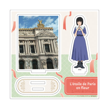 アクリルスタンドプレート パリに咲くエトワール 02 千鶴(公式イラスト)【予約商品】