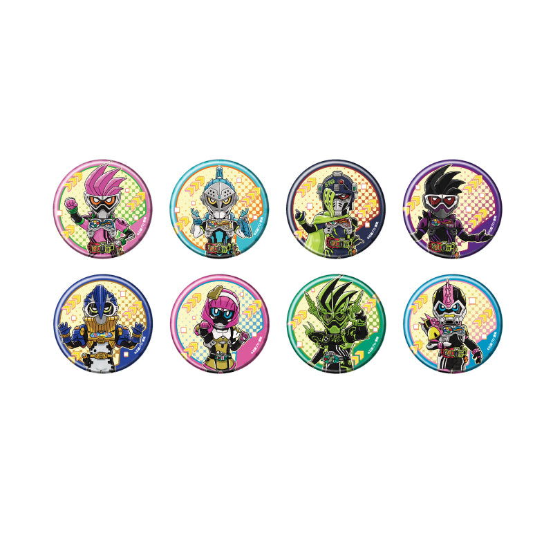 【Box/8】缶バッジ 仮面ライダーエグゼイド 01 グラフアートイラスト【予約商品】