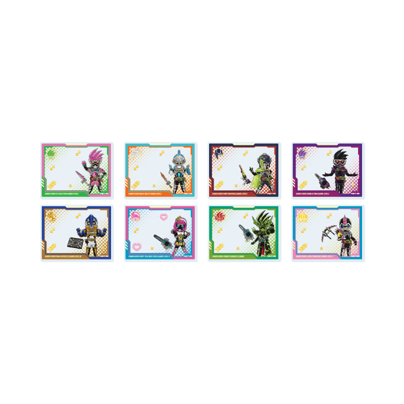 【Box/8】アクリルカード 仮面ライダーエグゼイド 01 グラフアートイラスト【予約商品】