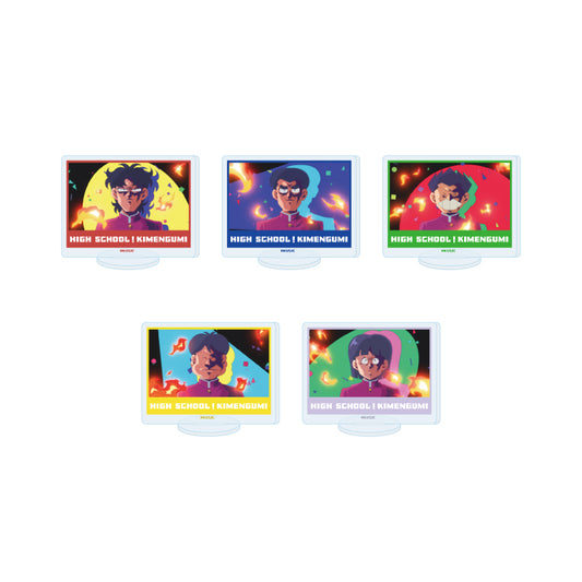 【Box/5】アクリルぷちスタンド ハイスクール!奇面組 01 公式イラスト【予約商品】