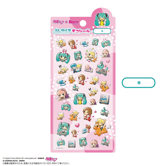 MKR-03 初音ミク×RODY ぷっクリアデコシール B【予約商品】