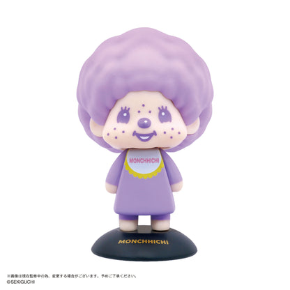 YR-104 ゆらゆらヘッド MONCHHICHI 104 モンチッチくん(パープル)【予約商品】