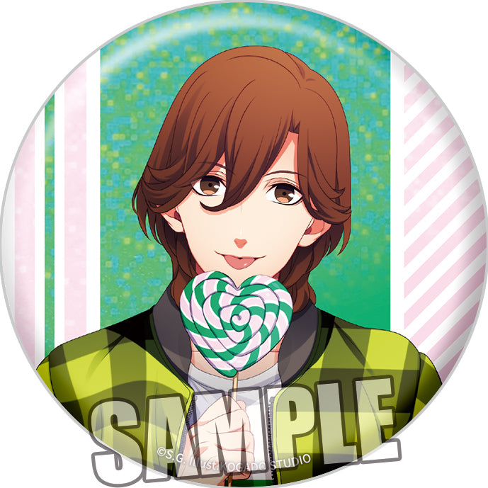 うたの☆プリンスさまっ♪ BIGホログラム缶バッジ Love Pop Candy Ver. 寿嶺二【予約商品】