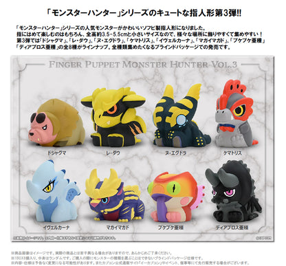 【Box/8】カプコンフィギュアビルダー フィンガーパペット モンスターハンター Vol.3【予約商品】