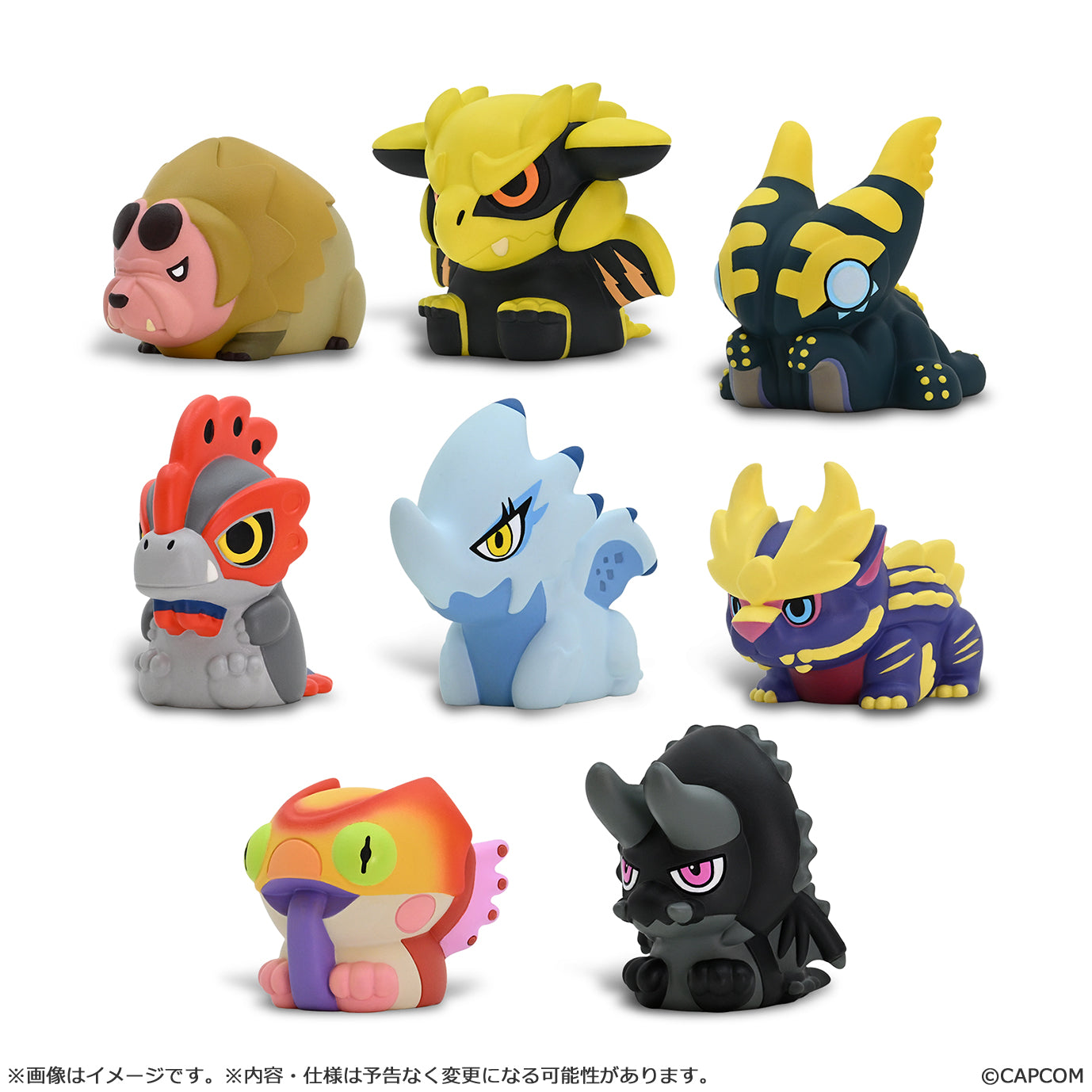 【Box/8】カプコンフィギュアビルダー フィンガーパペット モンスターハンター Vol.3【予約商品】