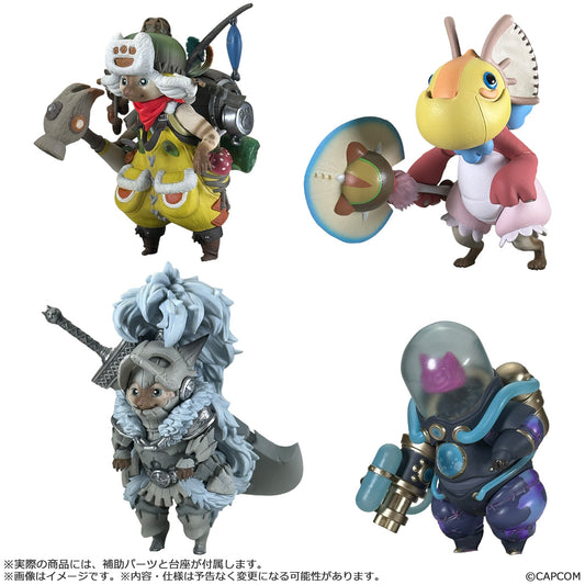 【Box/4】カプコンフィギュアビルダー モンスターハンター スタンダードモデル Plus オトモアイルーコレクション Vol.1【予約商品】