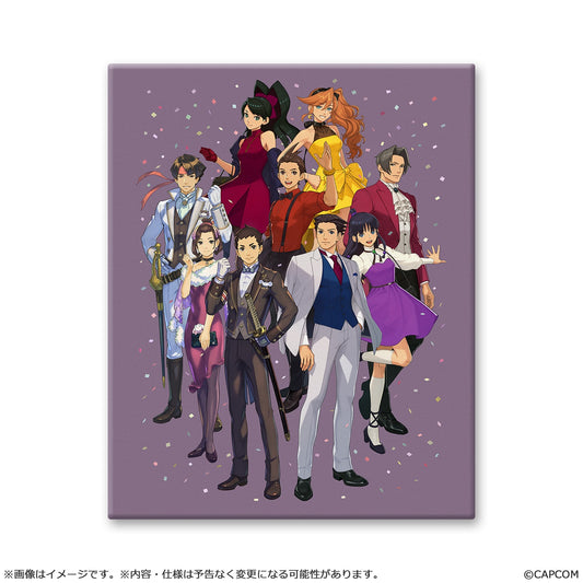 逆転裁判25周年 メインビジュアル キャラファインボード【予約商品】