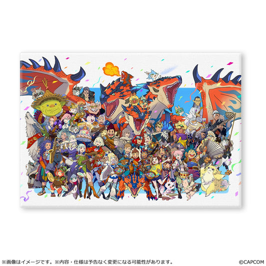 モンスターハンターストーリーズ 10周年記念アート キャラファインボード【予約商品】