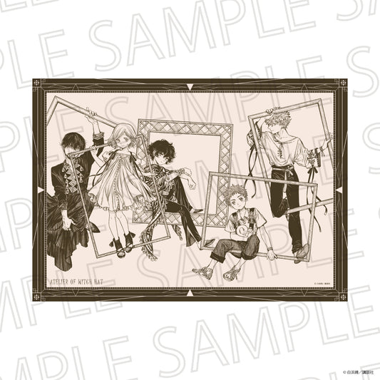 とんがり帽子のアトリエ アートポスター D【予約商品】