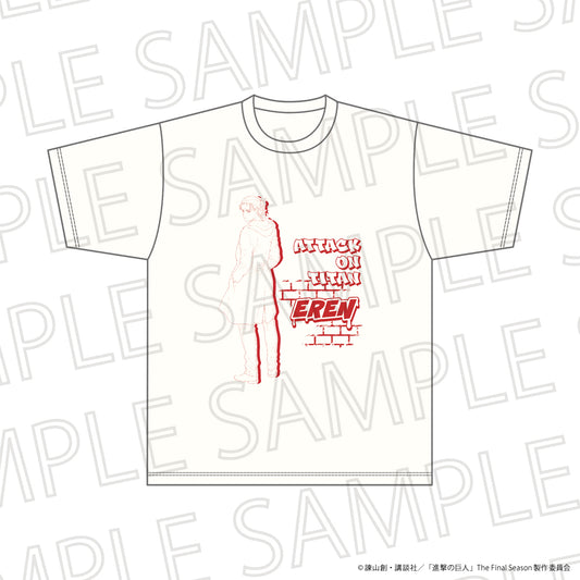 進撃の巨人 The Final Season BIGシルエットTシャツ エレン・イェーガー XLサイズ【予約商品】