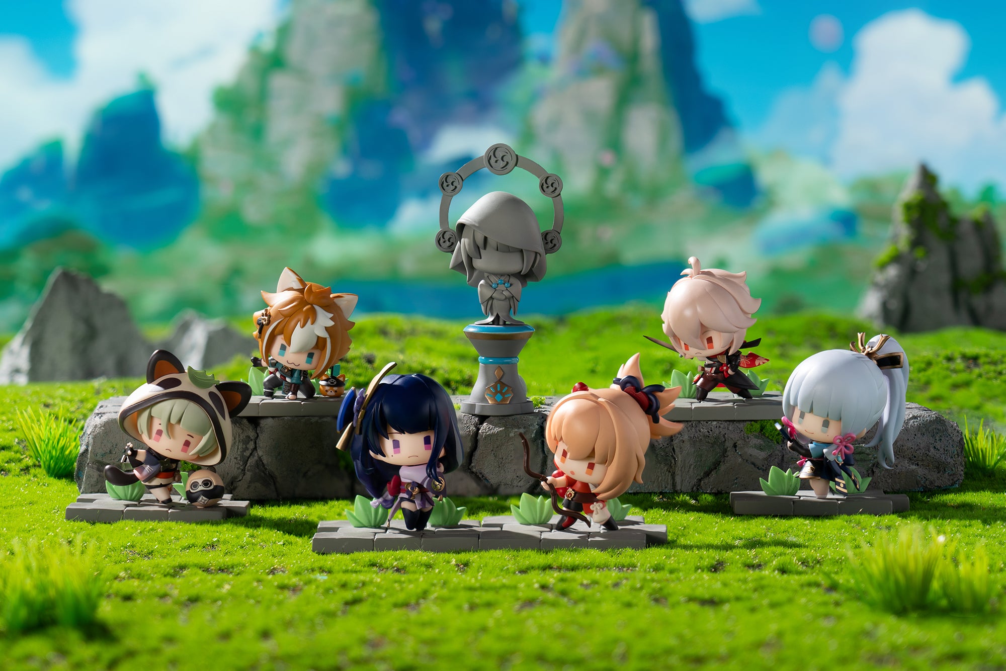 Box/6】原神 戦場の英姿 トレーディングフィギュア 稲妻篇【予約商品