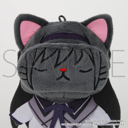 魔法少女まどか☆マギカ withCATアイマスク付きぬいぐるみキーホルダーPlus 暁美ほむら【予約商品】
