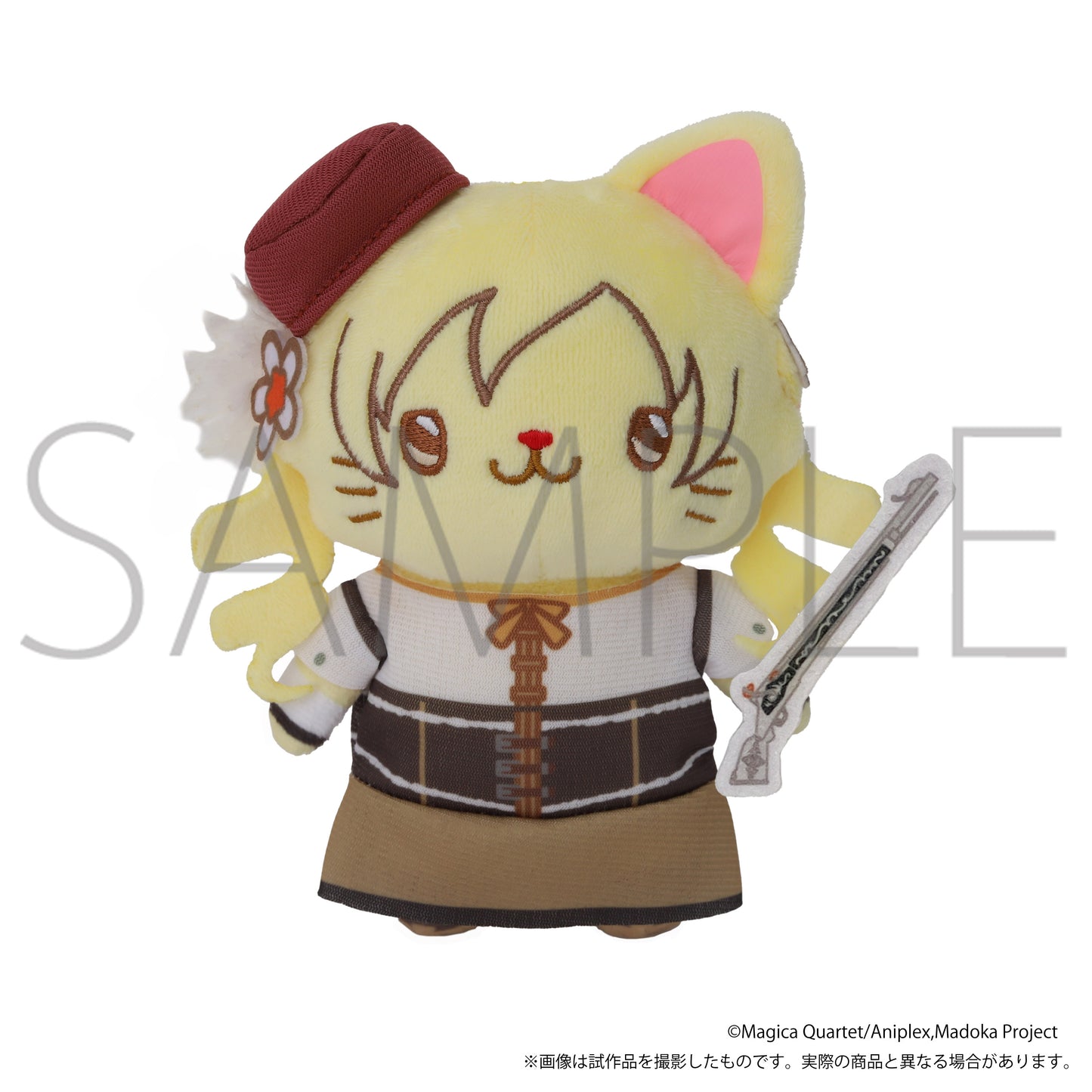 魔法少女まどか☆マギカ withCATアイマスク付きぬいぐるみキーホルダーPlus 巴マミ【予約商品】