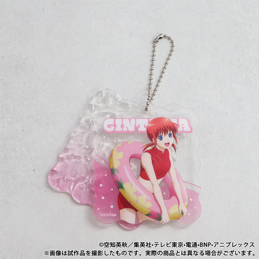 銀魂 アクリルキーホルダー 神楽 プール【予約商品】