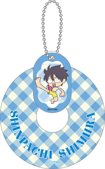 銀魂 浮き輪アクリルキーホルダー 志村新八 プール【予約商品】