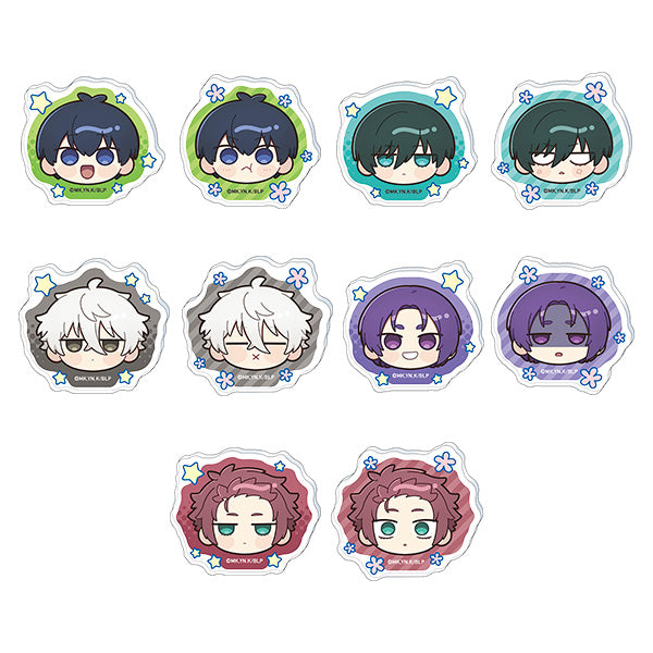 【BOX/10】ブルーロック2期 アクリルバッジコレクション まるほぺフレンズ【予約商品】