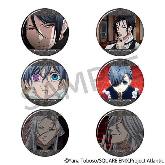 【Box/6】黒執事 Book of the Atlantic キャラバッジコレクション 劇場版 黒執事 Book of the Atlantic【予約商品】