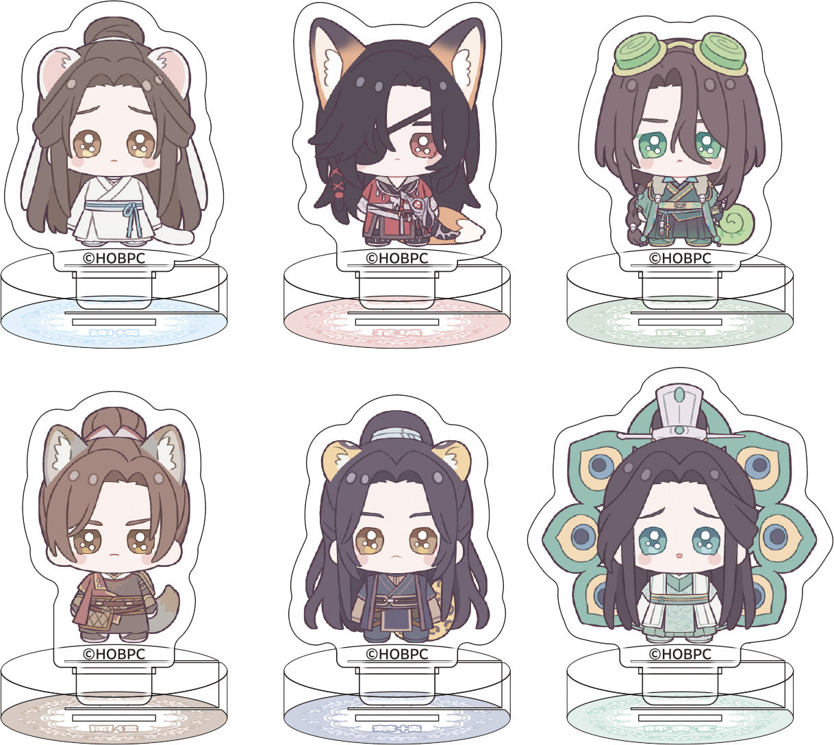 【Box/6】天官賜福 貮 ちゅあスタ ミニチュアアクリルスタンドコレクション【予約商品】