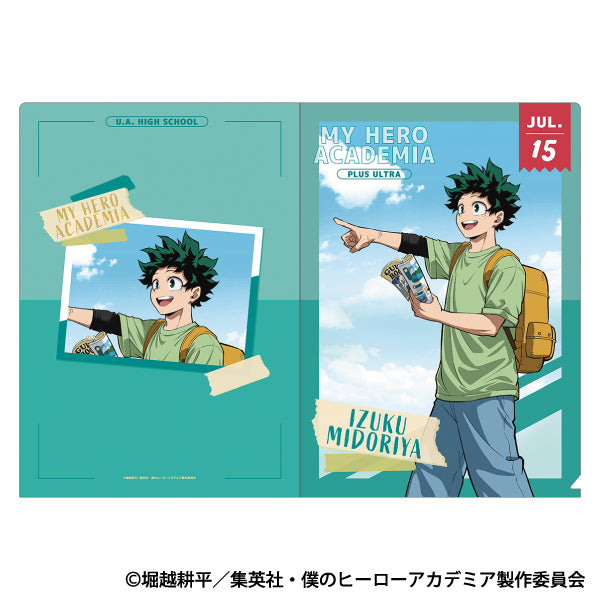 僕のヒーローアカデミア クリアファイル 緑谷出久 ご当地