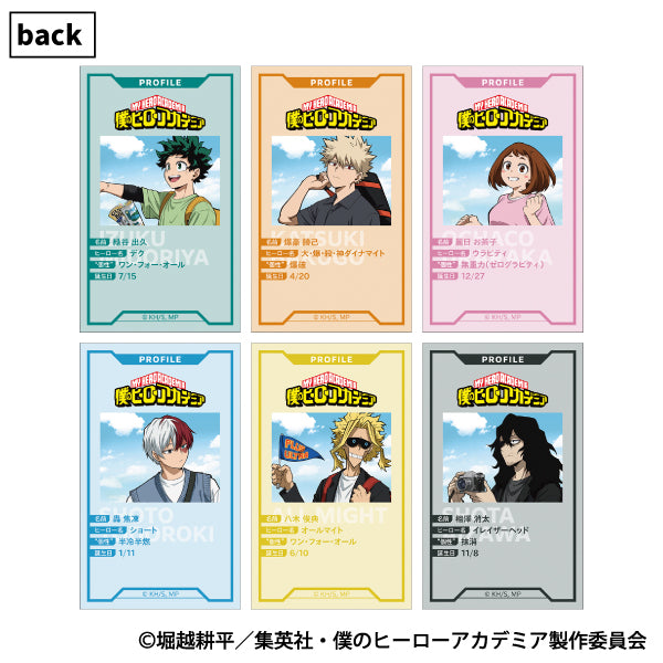【Box/6】僕のヒーローアカデミア ビジュアルテコレクション ご当地