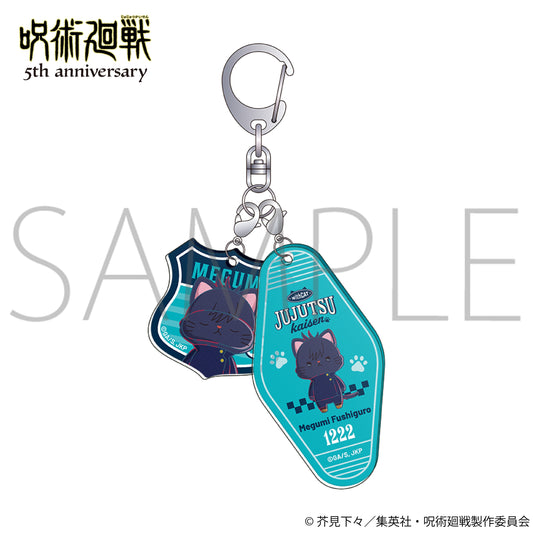 呪術廻戦 5周年 withCAT illustration Ver. 2連アクリルキーホルダー 伏黒恵【予約商品】