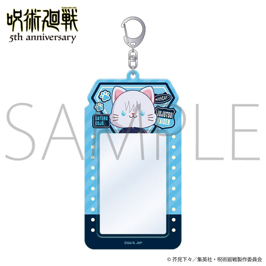 呪術廻戦 5周年 withCAT illustration Ver. カードキャリーホルダー 五条悟(懐玉・玉折)【予約商品】