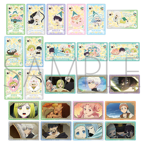 【Box/12】とんがり帽子のアトリエ クリアシートコレクション カナヘイの小動物コラボ【予約商品】