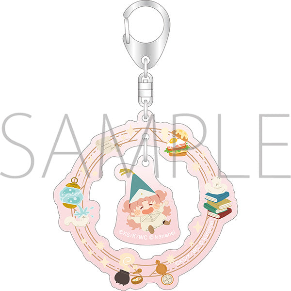 とんがり帽子のアトリエ ゆらゆらアクリルキーホルダー テティア カナヘイの小動物コラボ【予約商品】