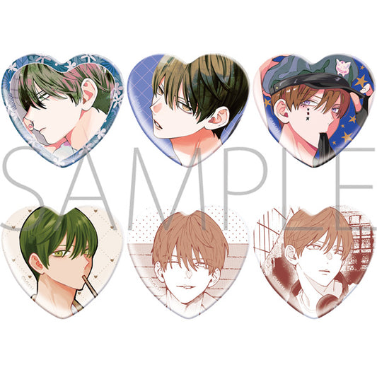 【Box/6】春の嵐とモンスター 南須くんだらけのキャラバッジコレクション【予約商品】