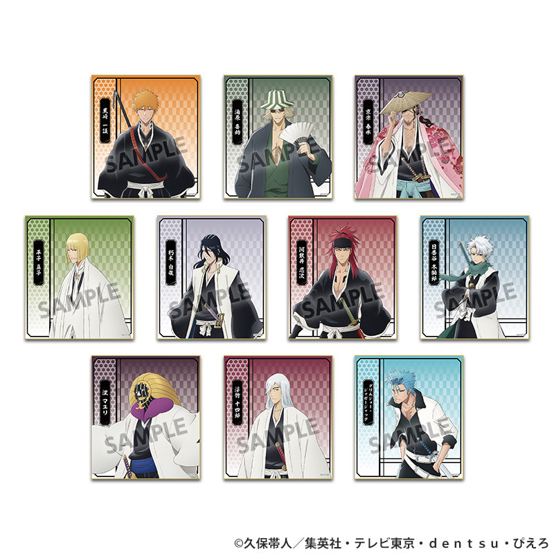【Box/10】BLEACH 千年血戦篇 トレーディングミニ色紙 Vol.1【予約商品】