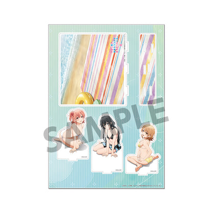 やはり俺の青春ラブコメはまちがっている。完 背景付きアクリルスタンド 雪乃&結衣&いろは 水着2021Ver.【予約商品】