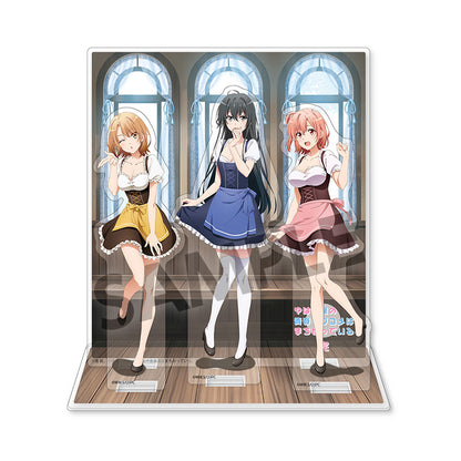 やはり俺の青春ラブコメはまちがっている。完 背景付きアクリルスタンド 雪乃&結衣&いろは ディアンドルVer.【予約商品】