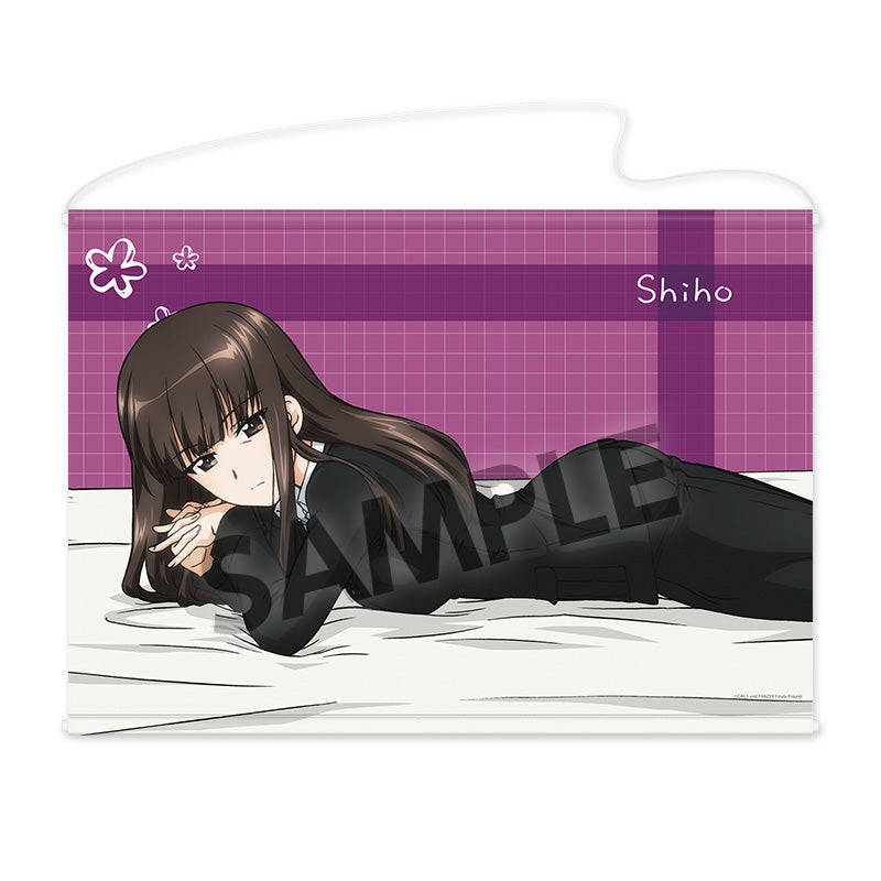 ガールズ&パンツァー 最終章 B2タペストリー 西住しほ 添い寝A Ver.【予約商品】