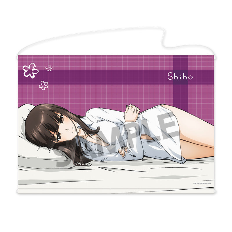 ガールズ&パンツァー 最終章 B2タペストリー 西住しほ 添い寝B Ver.【予約商品】