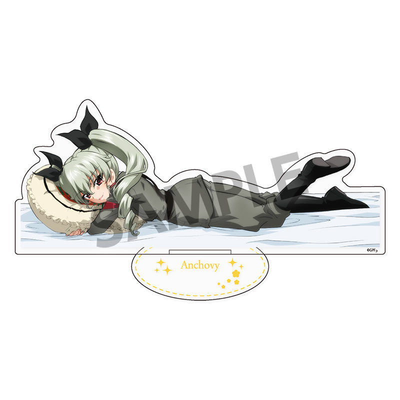 ガールズ&パンツァー 最終章 BIGアクリルスタンド アンチョビ 添い寝A Ver.【予約商品】