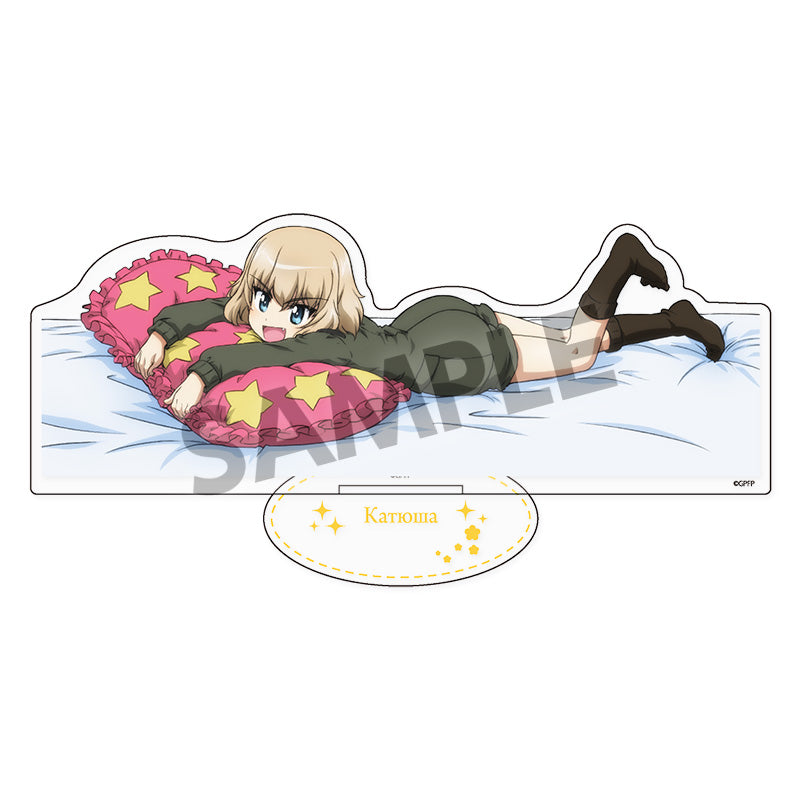 ガールズ&パンツァー 最終章 BIGアクリルスタンド カチューシャ 添い寝A Ver.【予約商品】
