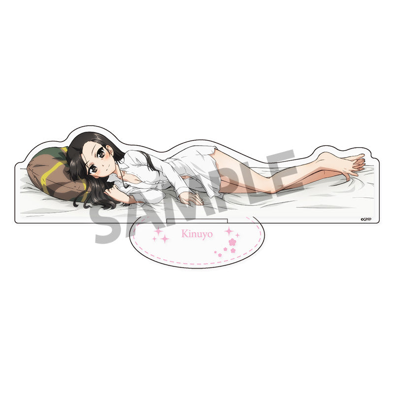 ガールズ&パンツァー 最終章 BIGアクリルスタンド 西絹代 添い寝B Ver.【予約商品】