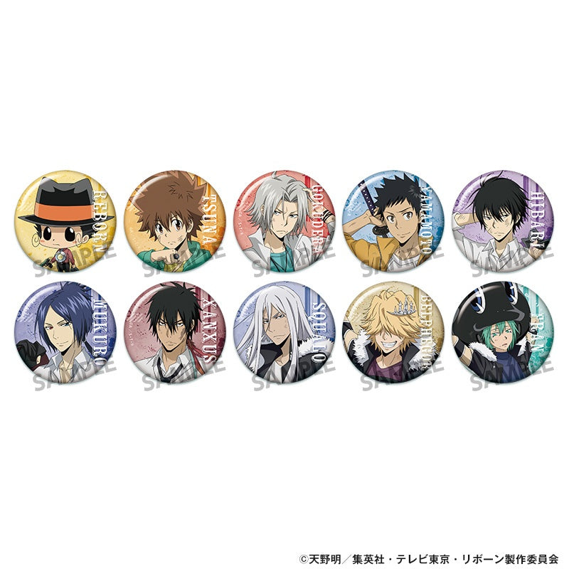 【Box/10】家庭教師ヒットマンREBORN! 描き下ろしトレーディング缶バッジ【予約商品】