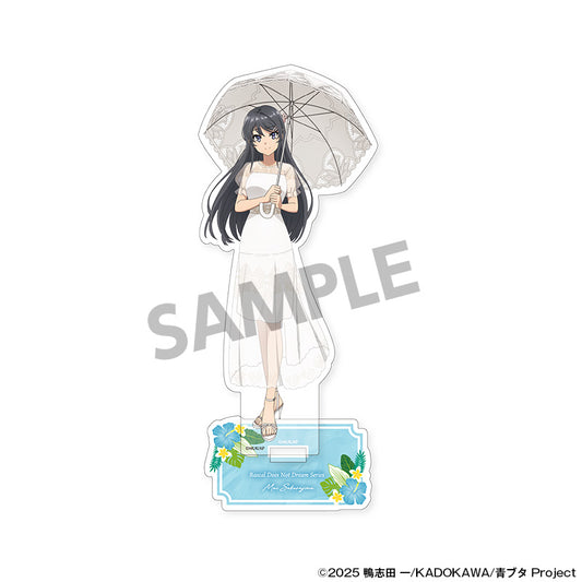 青春ブタ野郎シリーズ 描き下ろしアクリルスタンド 桜島麻衣 バカンスVer.【予約商品】