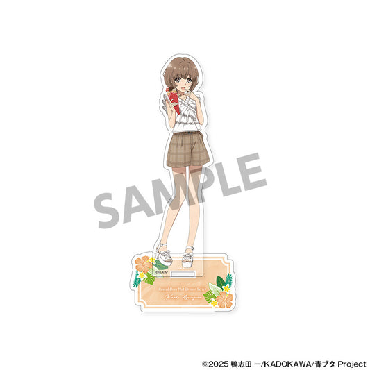 青春ブタ野郎シリーズ 描き下ろしアクリルスタンド 梓川花楓 バカンスVer.【予約商品】