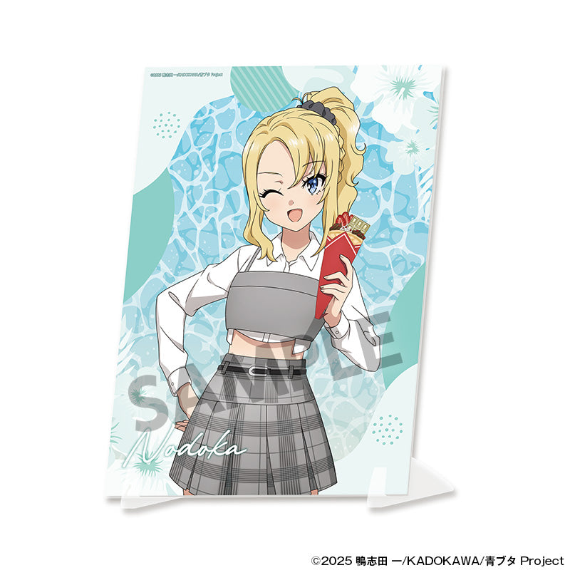 青春ブタ野郎シリーズ 描き下ろしビジュアルアクリルプレート 豊浜のどか バカンスVer.【予約商品】
