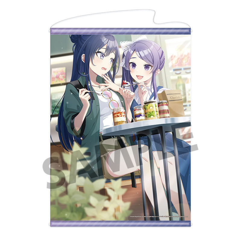 シャインポスト Be Your アイドル! B2タペストリー Vol.1 黒金蓮&氷海菜花【予約商品】