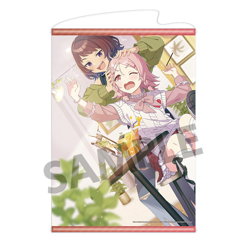 シャインポスト Be Your アイドル! B2タペストリー Vol.1 唐林絃葉&苗川柔【予約商品】