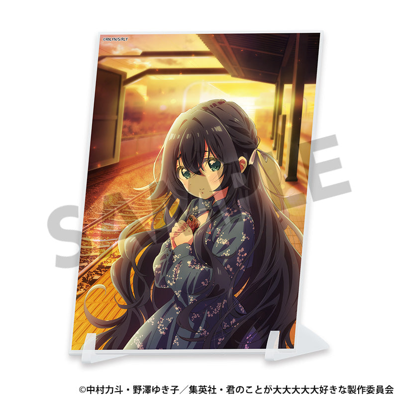 君のことが大大大大大好きな100人の彼女 A6ビジュアルアクリルプレート 好本静【予約商品】