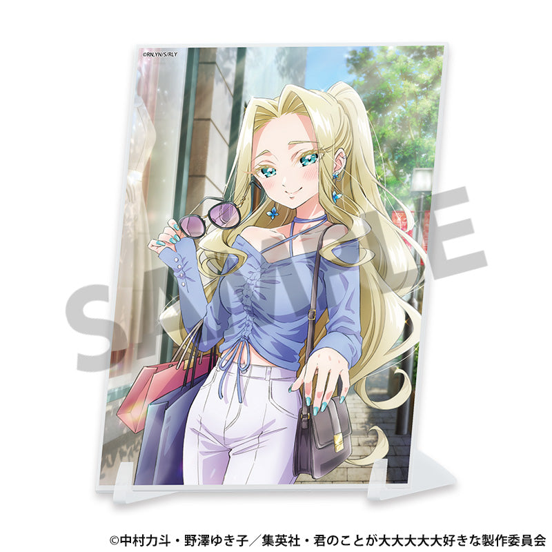 君のことが大大大大大好きな100人の彼女 A6ビジュアルアクリルプレート 美杉美々美【予約商品】