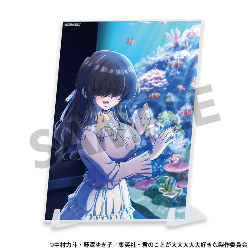 君のことが大大大大大好きな100人の彼女 A6ビジュアルアクリルプレート 華暮愛々【予約商品】