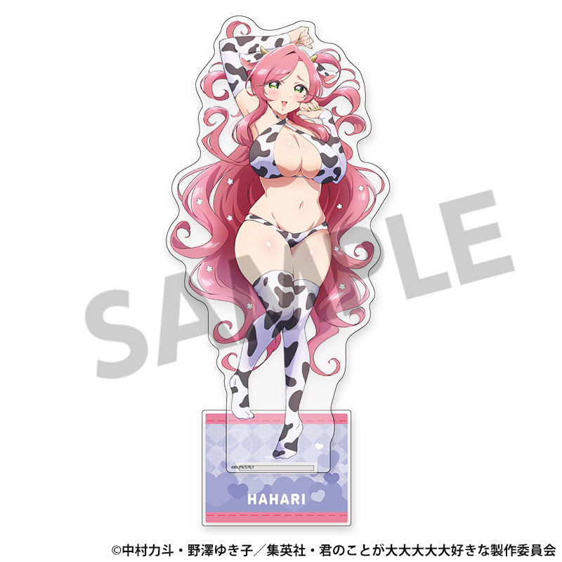 君のことが大大大大大好きな100人の彼女 描き下ろしBIGアクリルスタンド 花園羽々里 B【予約商品】
