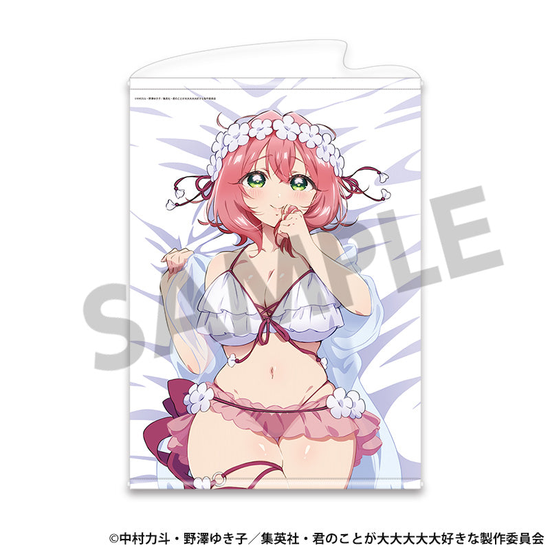 君のことが大大大大大好きな100人の彼女 描き下ろしB2タペストリー 花園羽香里 A【予約商品】